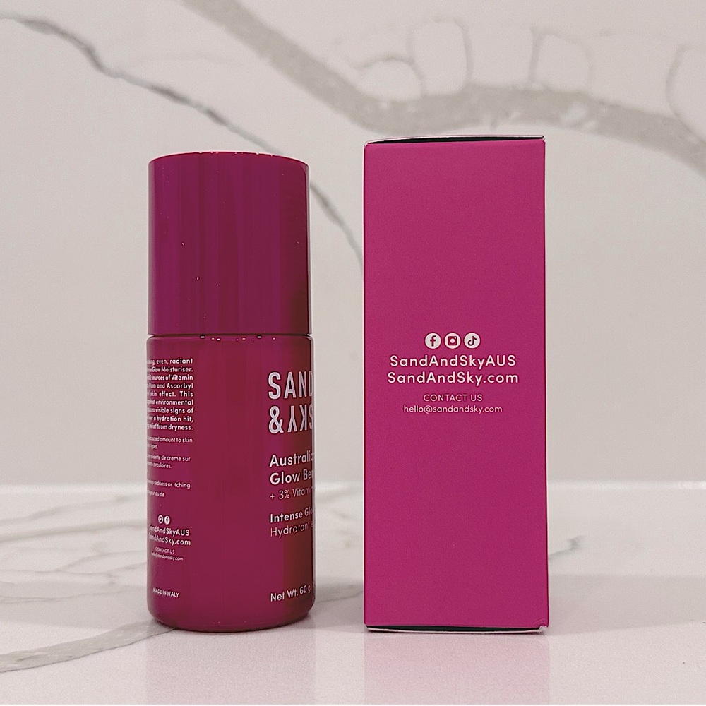 BNIB Sand & Sky Australian Glow Berries Intense Vitamin C Squalane Moisturizer - Picture 4 of 10